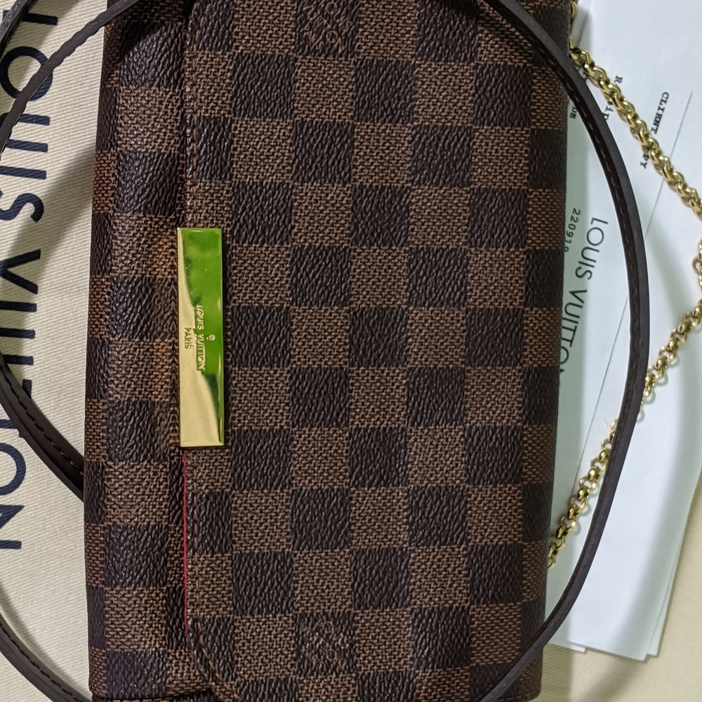 Authentic Louis Vuitton Favorite Damier Ebene PM